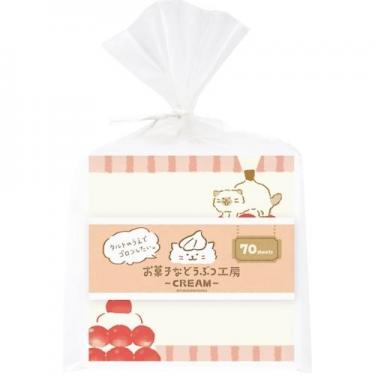 メモブロック お菓子などうぶつ工房 ネコ