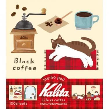 メモパッド カリタ ブラックコーヒー