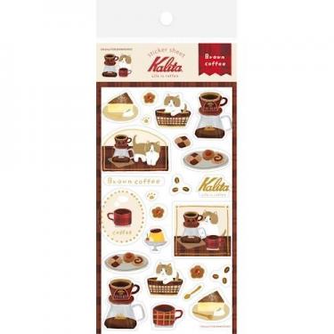 シールシート カリタ ブラウンコーヒー
