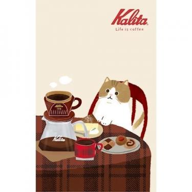 綴じノート B6変形 カリタ ブラウンコーヒー