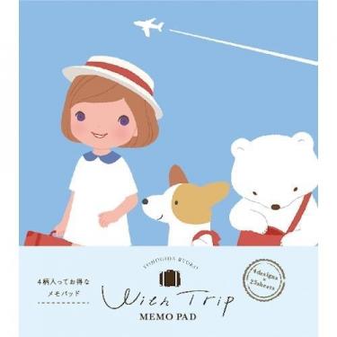 メモパッド ヨモギ田リョオコ DEPARTURE