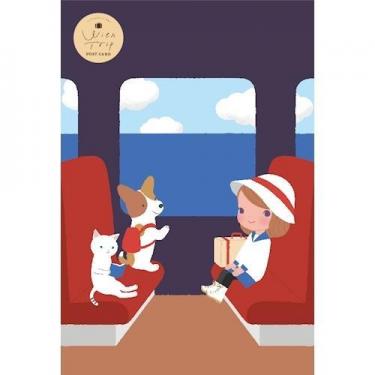 ポストカード ヨモギ田リョオコ WINDOW