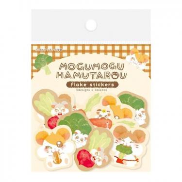 和紙フレークシール とっとこハム太郎 おやさい