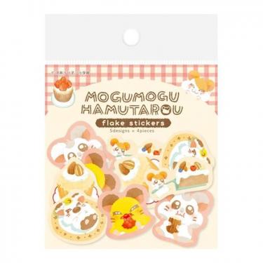 和紙フレークシール とっとこハム太郎 ケーキ