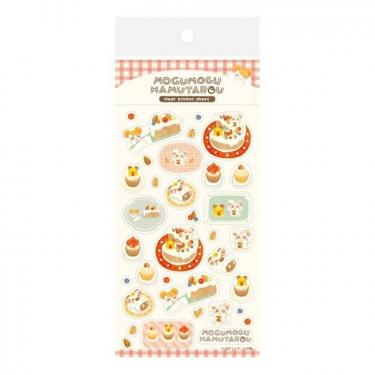 透明シールシート とっとこハム太郎 ケーキ