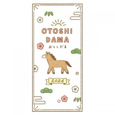 年賀のし袋 カジュアル午 3枚入り