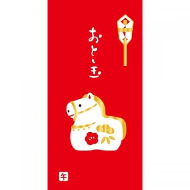 年賀のし袋 箔 張り子午 2枚入り