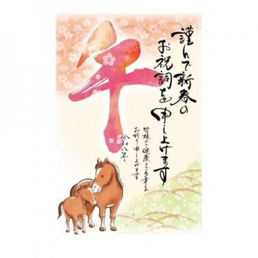 お年玉付き年賀はがき 午 N-59 3枚入り