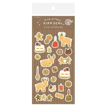 冬柄シール クッキートナカイさん