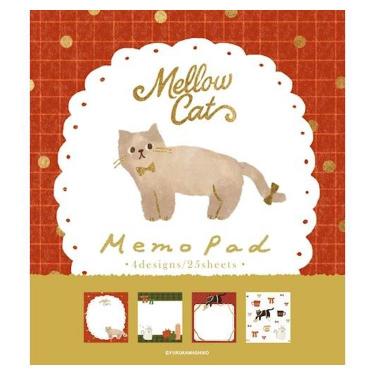 冬柄メモパッド プレゼントとにゃんこ
