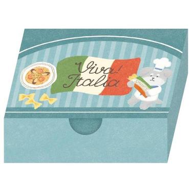 箱入りメモ イタリア パスタわんこ