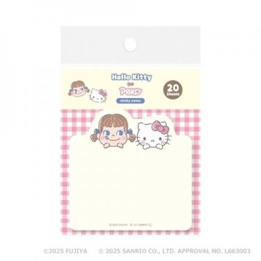 型抜き付箋 PEKO×サンリオキャラクターズ チェックB