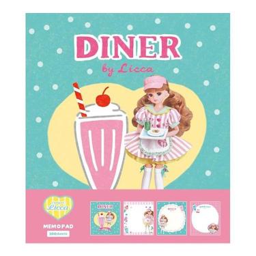 メモパッド リカちゃん ダイナーカフェ