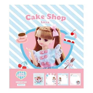 メモパッド リカちゃん ケーキショップ