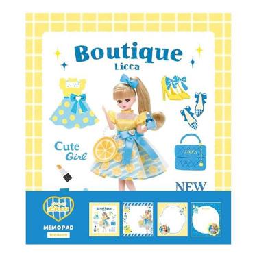 メモパッド リカちゃん ブティック