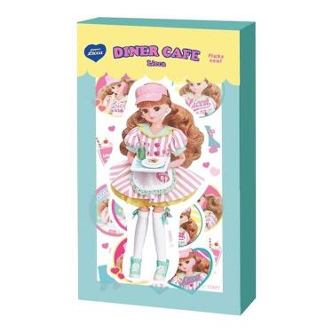 箱入りフレークシール リカちゃん ダイナーカフェ