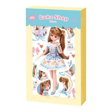 箱入りフレークシール リカちゃん ケーキショップ