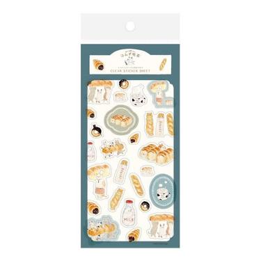 透明シールシート トコロコムギ ブレッド