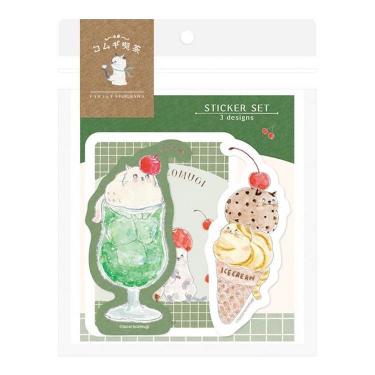 ステッカー トコロコムギ 喫茶