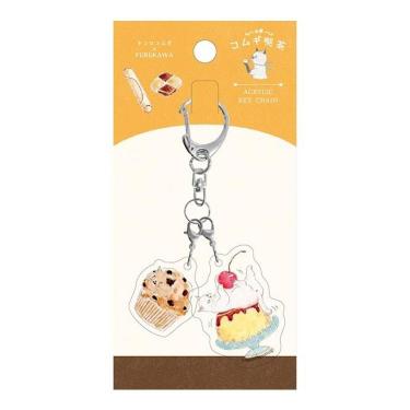 2連アクリルキーホルダー トコロコムギ スイーツ