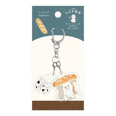 2連アクリルキーホルダー トコロコムギ ブレッド