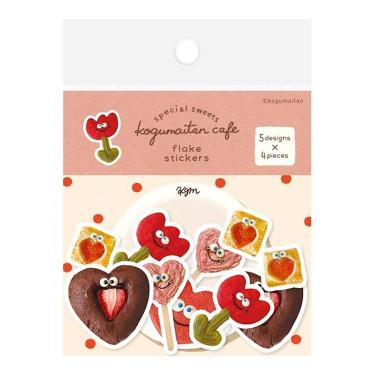 和紙フレークシール こぐまいたん チューリー