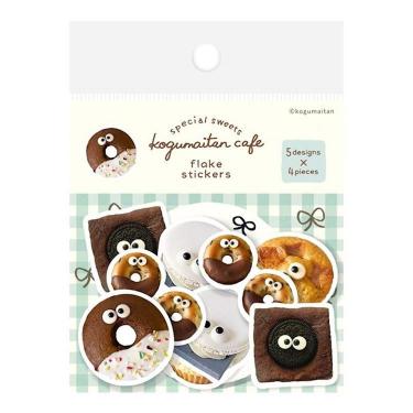 和紙フレークシール こぐまいたん どなすけ