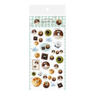 透明シールシート こぐまいたん どなすけ