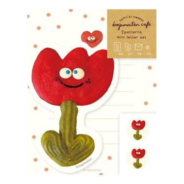 ダイカットミニレターセット こぐまいたん チューリー