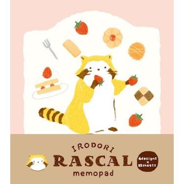 メモパッド いろどりラスカル スイーツ