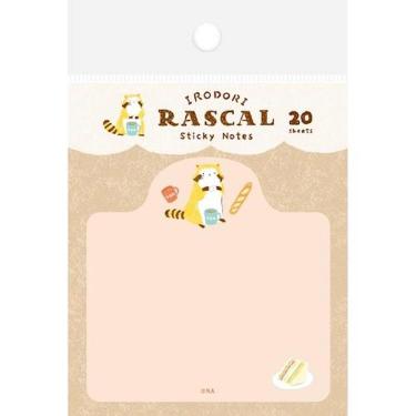 型抜き付箋 いろどりラスカル ピクニック