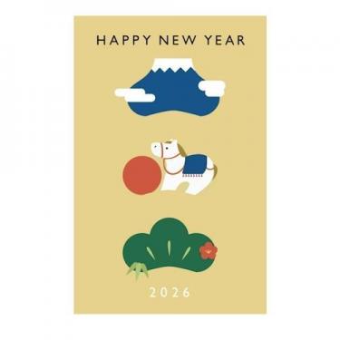 お年玉付き年賀はがき 午 N-18 3枚入り