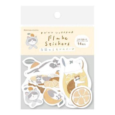 フレークシール トビマツショウイチロウ レモンスイーツ