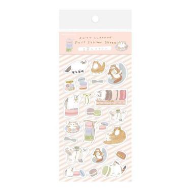 箔押しシールシート トビマツショウイチロウ マカロン