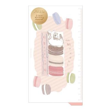 クリアミニ下敷き トビマツショウイチロウ マカロン