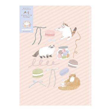 クリアファイル A5 トビマツショウイチロウ マカロン