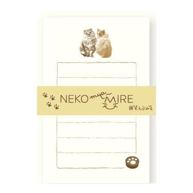 そえぶみ箋 ねこみゃみれ イエロー【ロフト限定】
