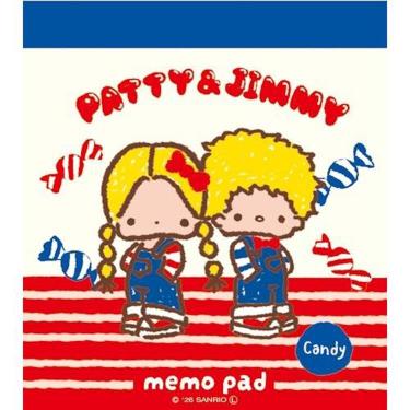 メモパッド おやつパーティー サンリオキャラクターズ パティ&ジミー