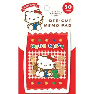 ダイカットメモ おやつパーティー サンリオキャラクターズ ハローキティ