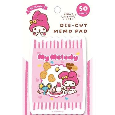 ダイカットメモ おやつパーティー サンリオキャラクターズ マイメロディ