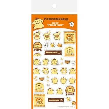 透明シールシート おやつパーティー サンリオキャラクターズ ポムポムプリン