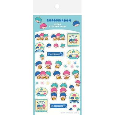 透明シールシート おやつパーティー サンリオキャラクターズ ゴロピカドン