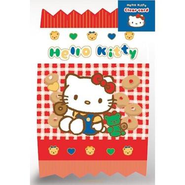 箔押クリアカード おやつパーティー サンリオキャラクターズ ハローキティ