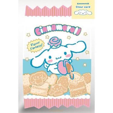 箔押クリアカード おやつパーティー サンリオキャラクターズ シナモロール