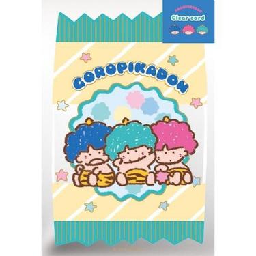 箔押クリアカード おやつパーティー サンリオキャラクターズ ゴロピカドン