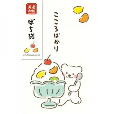 夏柄 ぽち袋 しろくまのかき氷