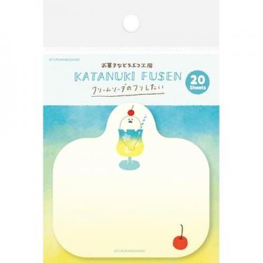 夏柄 付箋 ソーダあざらし