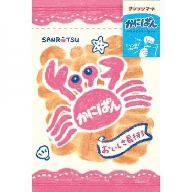三立製菓 ペりっとレターセット かにぱん