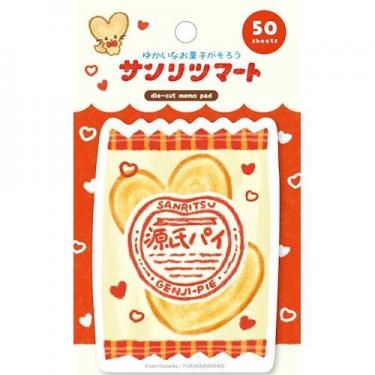三立製菓 ダイカットメモ 源氏パイ