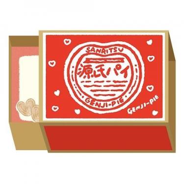 三立製菓 マッチ箱メモ 源氏パイ
